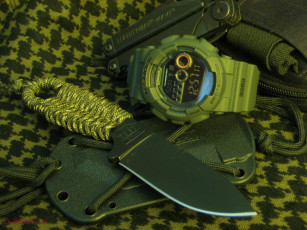 Картинка оружие холодное нож ножны шнур оплётка мультитул часы