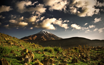 Картинка природа горы вершина камни iran