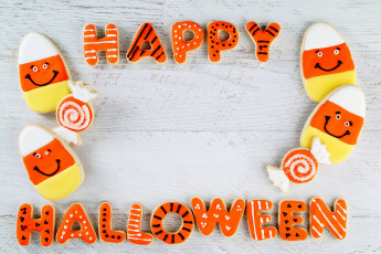 обоя праздничные, хэллоуин, happy, halloween, pumpkin, cookies, печенье, глазурь