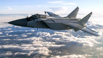Картинка миг-31+бм авиация боевые+самолёты foxhound миг31 бм двухместный сверхзвуковой высотный всепогодный истребитель-перехватчик дальнего радиуса действия