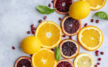 Картинка еда цитрусы лимон апельсин грейпфрут