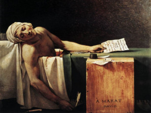 Картинка смерть марата рисованные jacques louis david