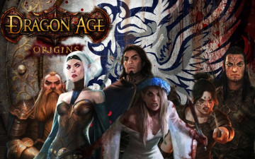 Картинка dragon age origins видео игры игра персонажи