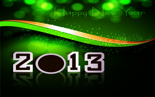 Обои картинки фото праздничные, векторная, графика, новый, год, зеленый