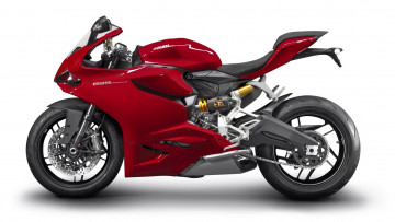 Картинка мотоциклы ducati panigale breaks красный 899
