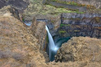 Картинка природа водопады водопад река обрыв