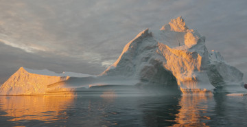 обоя природа, айсберги и ледники, океан, айсберг, льдина, greenland, гренландия