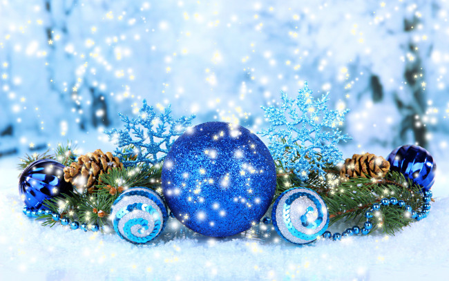 Обои картинки фото праздничные, украшения, снежинки, декор, новогодний