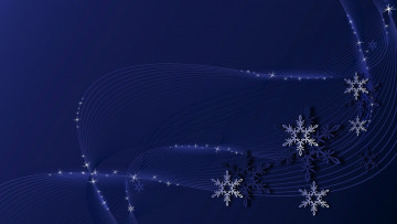 Картинка праздничные снежинки+и+звёздочки узор фон цвет снежинки