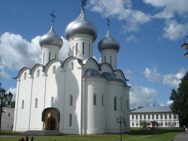 Обои картинки фото vologda, russia, города, православные, церкви, монастыри