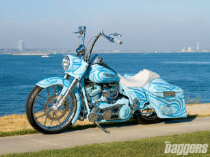 Картинка 2004 harley davidson road king мотоциклы customs