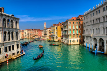 Картинка города венеция+ италия простор