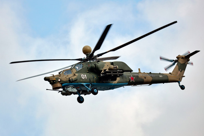 Обои картинки фото ми-28, авиация, вертолёты, россия, ударные, вертолеты, ввс, ночной, охотник
