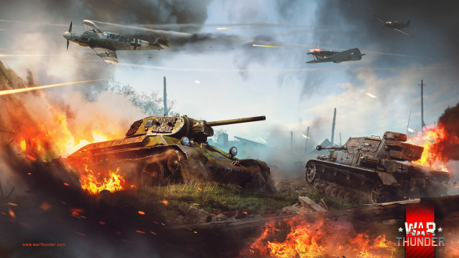 Обои картинки фото видео игры, war thunder, action, онлайн, world, of, planes, war, thunder