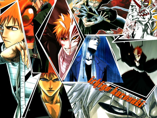 Обои картинки фото аниме, bleach