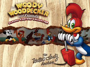 обоя woody, woodpecker, мультфильмы
