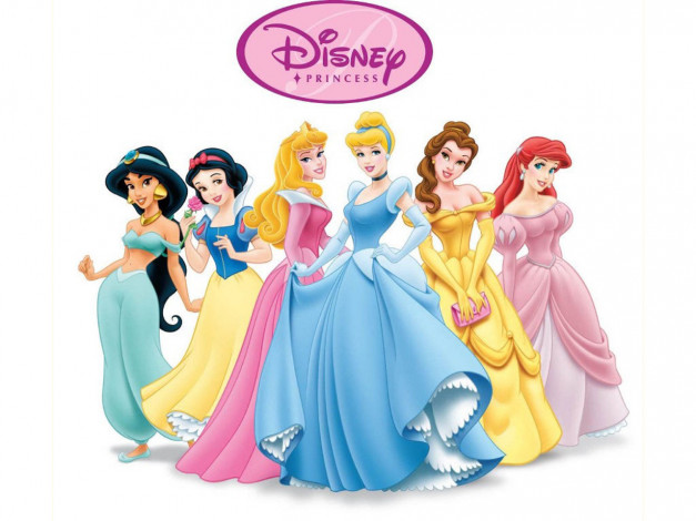 Обои картинки фото мультфильмы, disney`s, princess