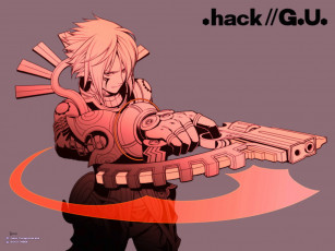 обоя аниме, hack, sign