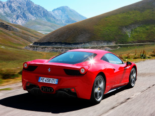 обоя автомобили, ferrari, 458, italia