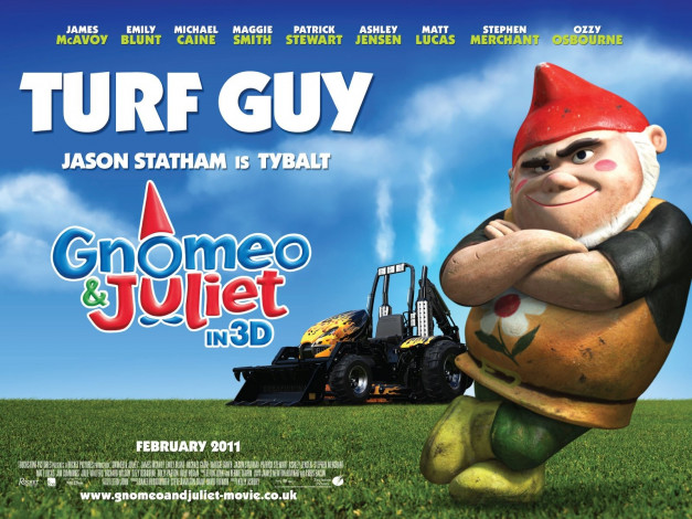 Обои картинки фото gnomeo, and, juliet, мультфильмы