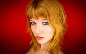 Картинка -Unsort+Лица+Портреты девушки unsort лица портреты рыжая leann rimes