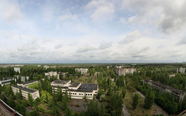 Обои картинки фото города, панорамы, припять