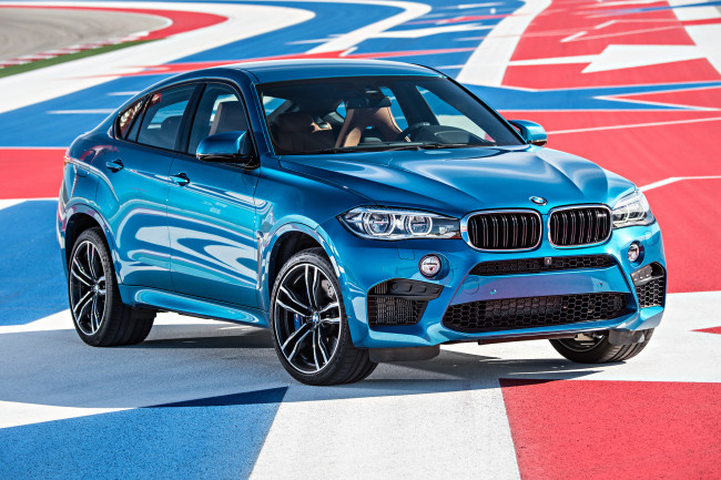 Обои картинки фото автомобили, bmw, x6, m, f16, 2015г