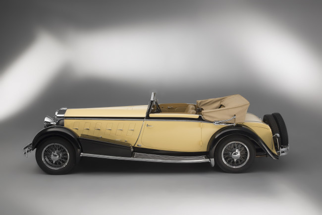 Обои картинки фото isotta-fraschini tipo 8a cabriolet by ramseier, автомобили, классика, isotta