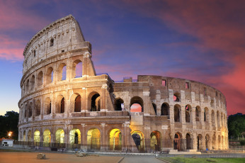 обоя colosseum, города, рим,  ватикан , италия, колизей