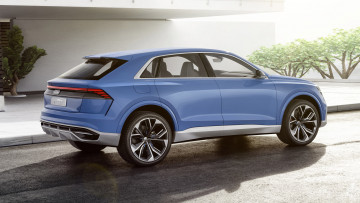 Картинка audi+q8+concept+2017 автомобили audi concept 2017 q8