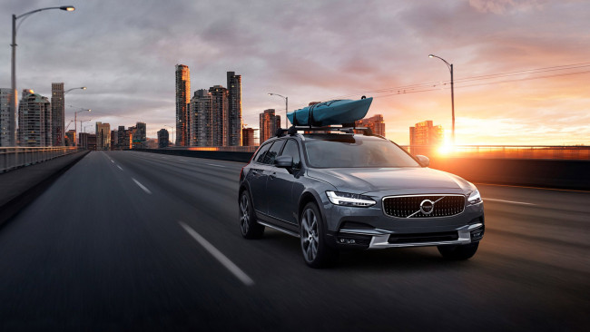 Обои картинки фото volvo v90 cross country 2017, автомобили, volvo, 2017, country, cross, v90