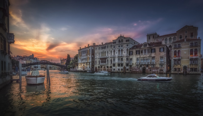Обои картинки фото gran canal in venice, города, венеция , италия, канал