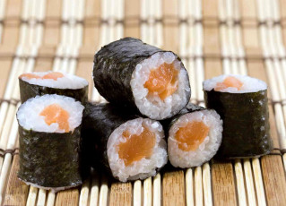 Картинка еда рыба +морепродукты +суши +роллы роллы японская кухня