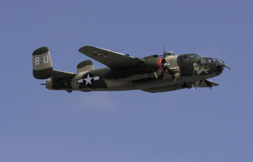 Картинка b-25 авиация боевые+самолёты ввс