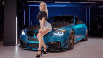 Картинка автомобили -авто+с+девушками bmw м6