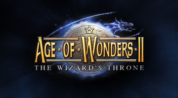 обоя видео игры, age of wonders ii,  the wizard`s throne, надпись, название