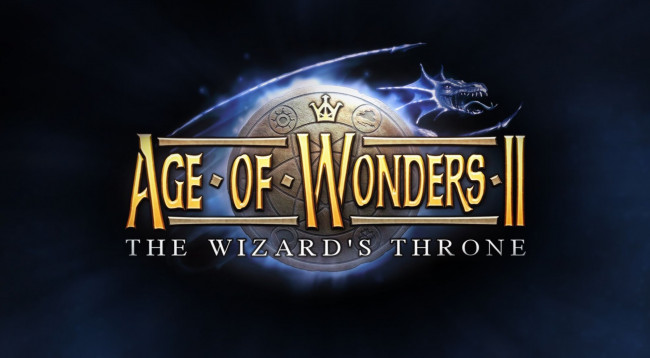 Обои картинки фото видео игры, age of wonders ii,  the wizard`s throne, надпись, название