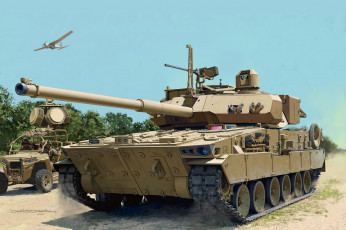 Картинка техника военная+техника легкий сша us army пехотный танк carlos chagas chaga combat vehicle m10 booker mpf mobile protected firepower