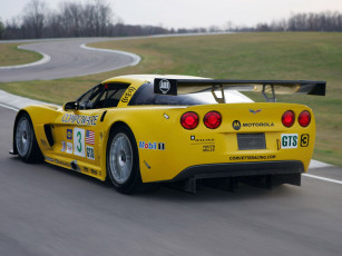 обоя corvette, c6, 2005, спорт, автоспорт