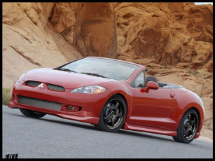 Картинка mitsubishi eclipse cabriolet автомобили