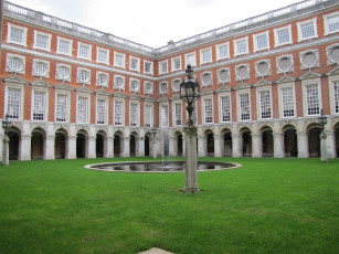 Картинка hampton court palace london города лондон великобритания