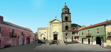 Картинка города католические соборы костелы аббатства италия