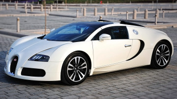 Картинка bugatti veyron автомобили класс-люкс франция