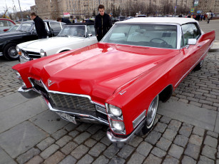 обоя автомобили, выставки и уличные фото, красный, cadillac