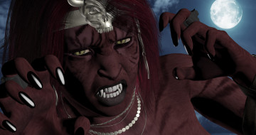 Картинка 3д+графика fantasy+ фантазия агрессия существо