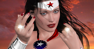 Картинка 3д+графика fantasy+ фантазия супермен лицо взгляд