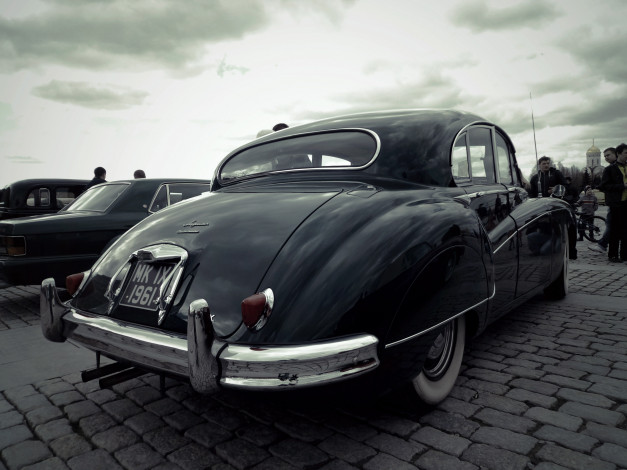 Обои картинки фото автомобили, выставки и уличные фото, jaguar, черный