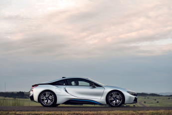 обоя автомобили, bmw, светлый, 2015г, l12, za-spec, i8