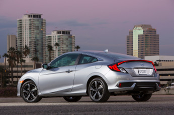 Картинка автомобили honda 2016г coupe civic