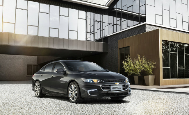 Обои картинки фото автомобили, chevrolet, malibu, xl, 2016г